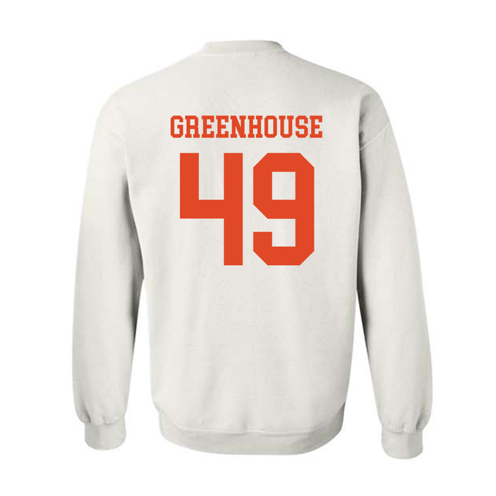 Miami - NCAA Baseball : Mason Greenhouse - Classic Shersey Crewneck Sweatshirt-1