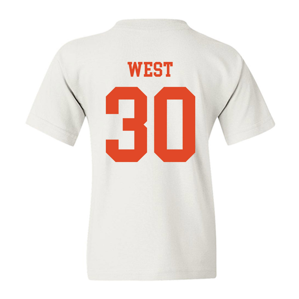 Miami - NCAA Baseball : Brylan West - Classic Shersey Youth T-Shirt-1