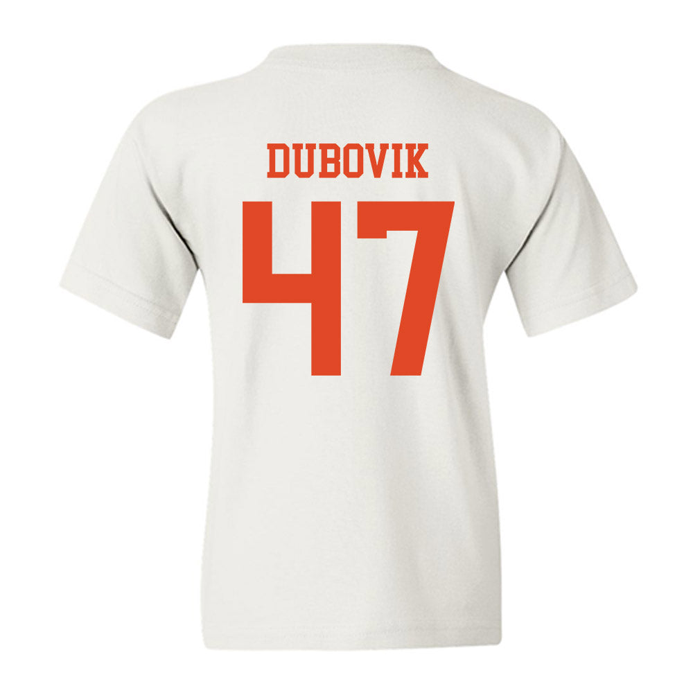 Miami - NCAA Baseball : Dylan Dubovik - Classic Shersey Youth T-Shirt-1