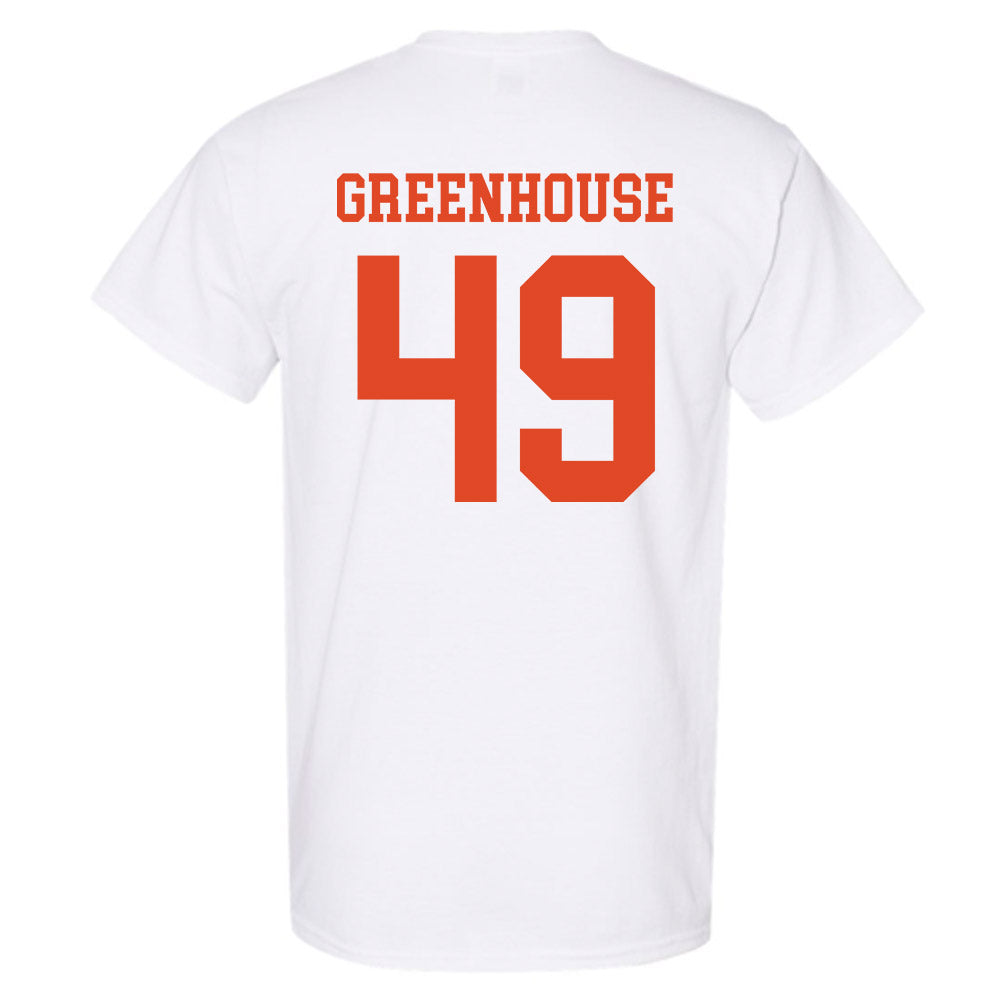 Miami - NCAA Baseball : Mason Greenhouse - Classic Shersey T-Shirt-1