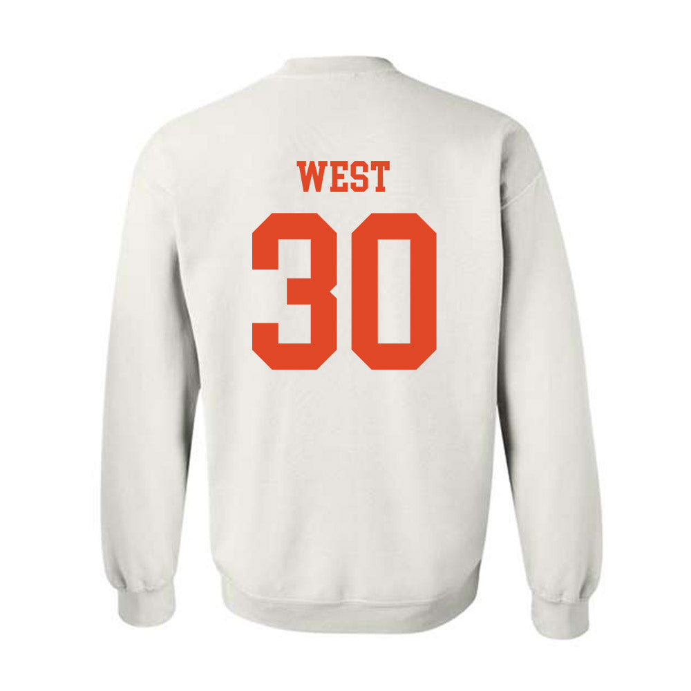 Miami - NCAA Baseball : Brylan West - Classic Shersey Crewneck Sweatshirt-1