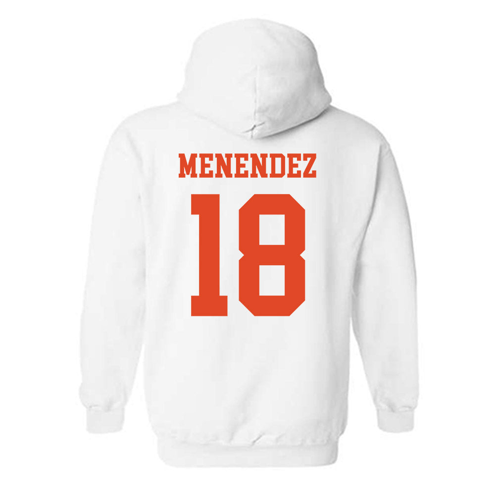 Miami - NCAA Baseball : Frank Menendez - Classic Shersey Hooded Sweatshirt-1
