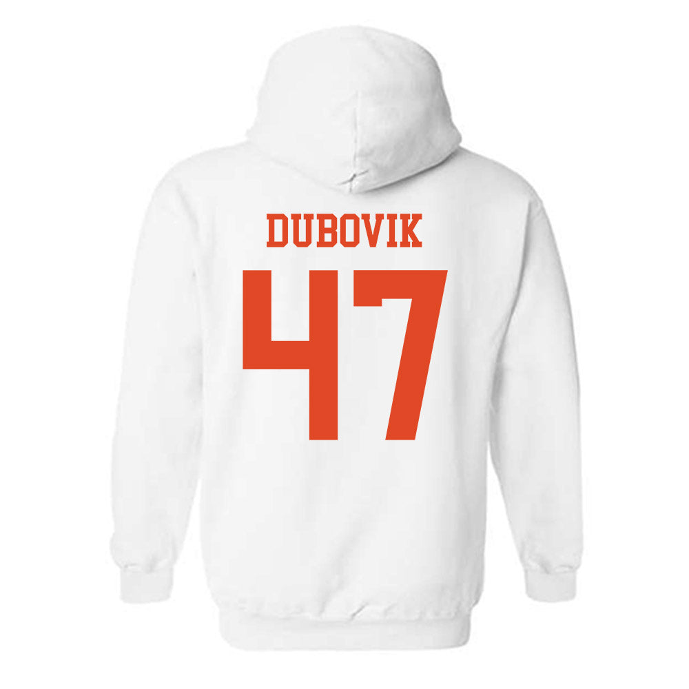 Miami - NCAA Baseball : Dylan Dubovik - Classic Shersey Hooded Sweatshirt-1