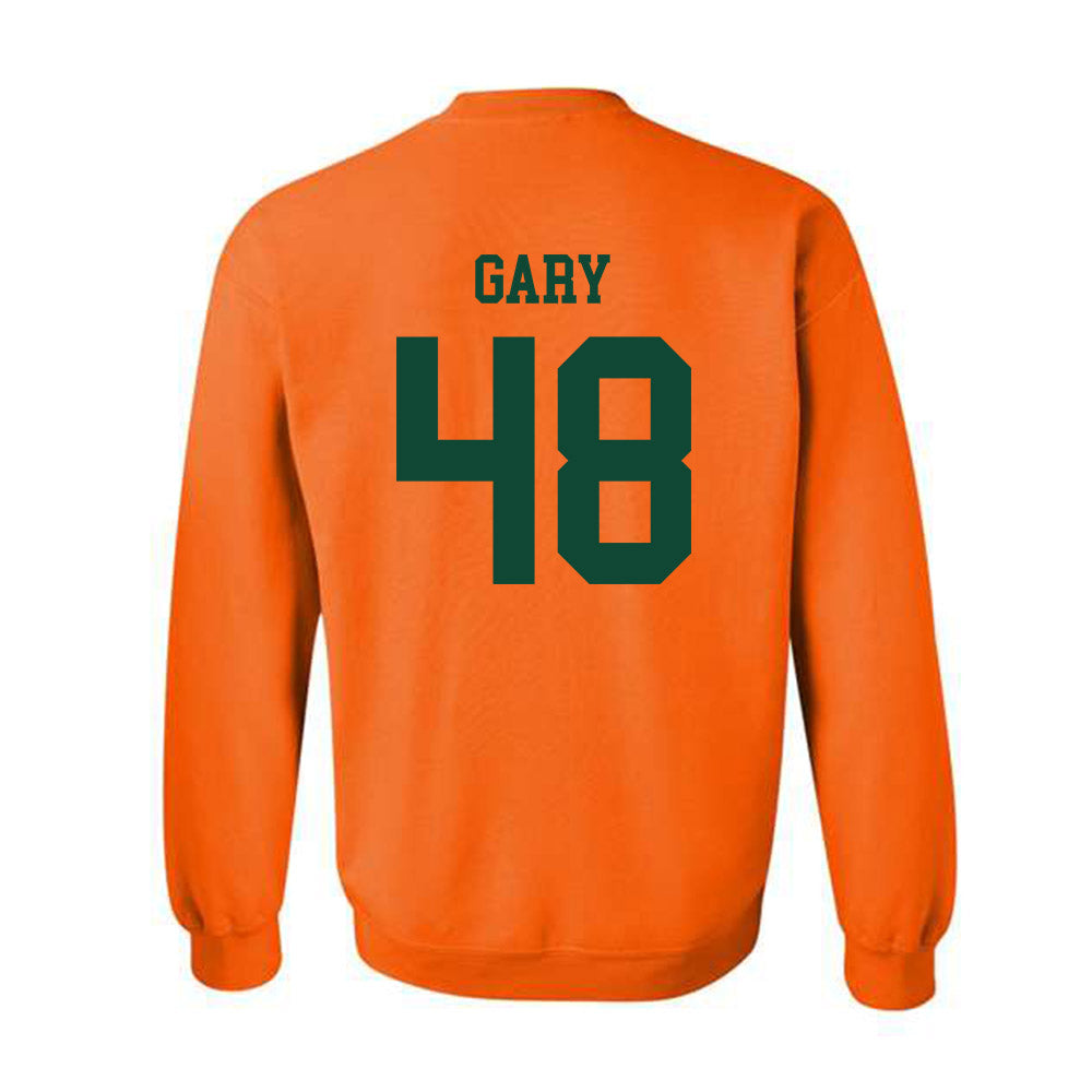 Miami - NCAA Baseball : Bennett Gary - Classic Shersey Crewneck Sweatshirt-1