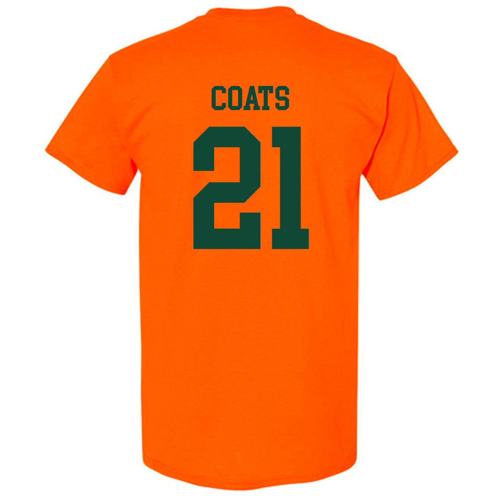 Miami - NCAA Baseball : TJ Coats - Classic Shersey T-Shirt-1