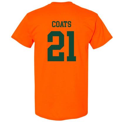 Miami - NCAA Baseball : TJ Coats - Classic Shersey T-Shirt-1