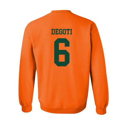 Miami - NCAA Baseball : Brandon DeGoti - Classic Shersey Crewneck Sweatshirt-1
