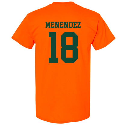 Miami - NCAA Baseball : Frank Menendez - Classic Shersey T-Shirt-1