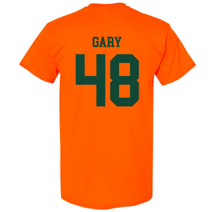 Miami - NCAA Baseball : Bennett Gary - Classic Shersey T-Shirt-1