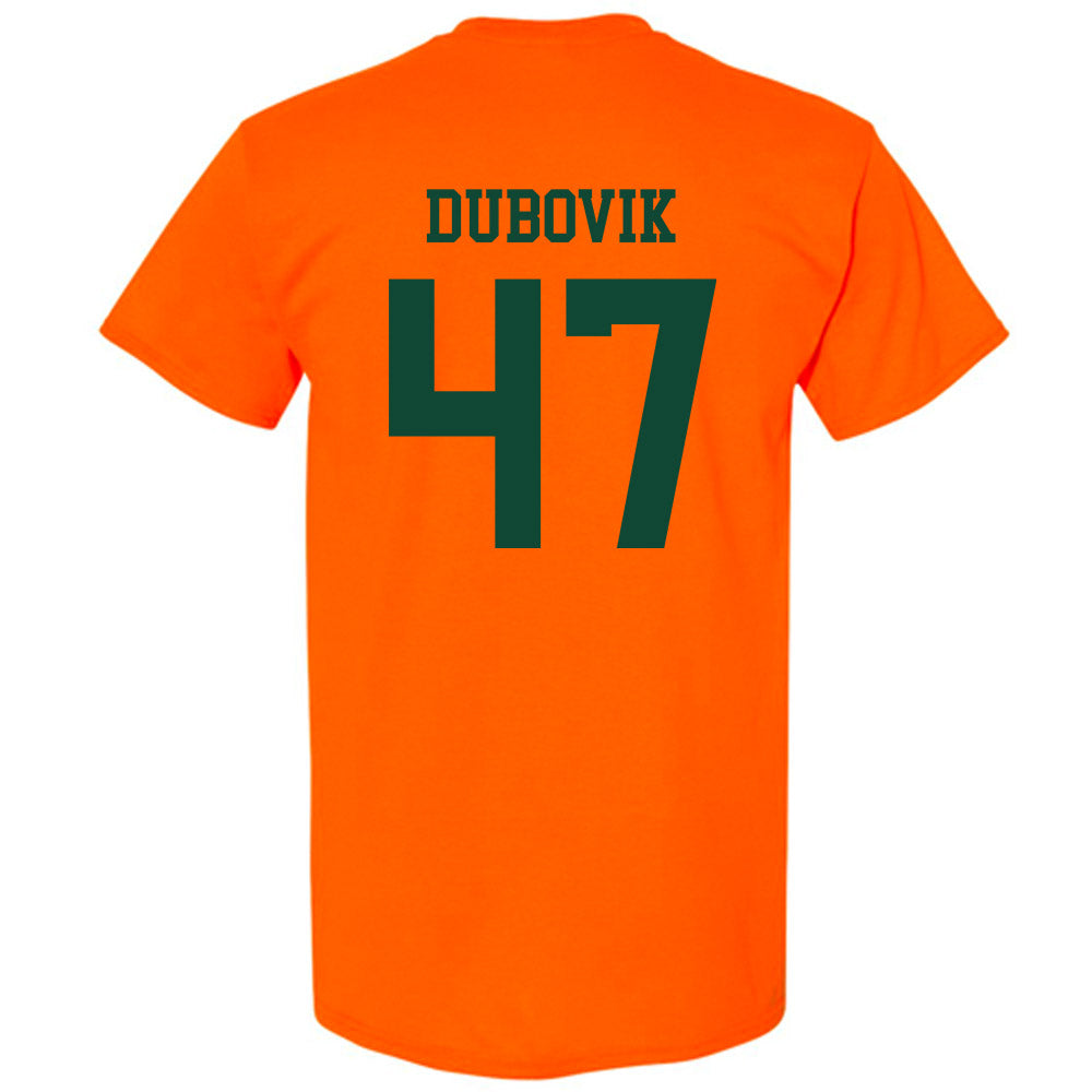 Miami - NCAA Baseball : Dylan Dubovik - Classic Shersey T-Shirt-1