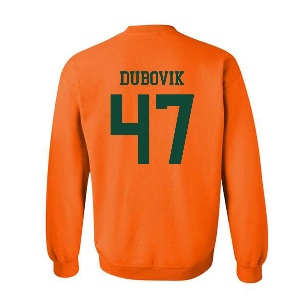 Miami - NCAA Baseball : Dylan Dubovik - Classic Shersey Crewneck Sweatshirt-1