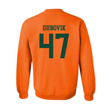 Miami - NCAA Baseball : Dylan Dubovik - Classic Shersey Crewneck Sweatshirt-1