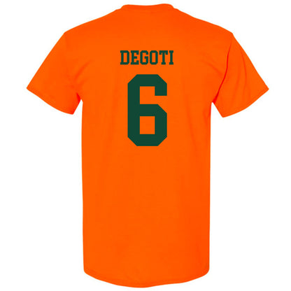 Miami - NCAA Baseball : Brandon DeGoti - Classic Shersey T-Shirt-1