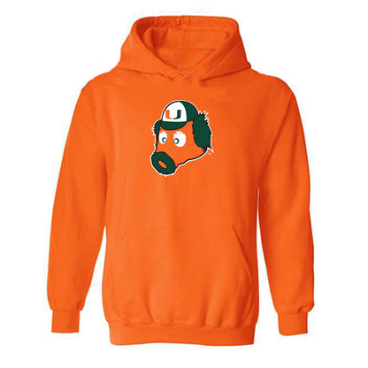 Miami - NCAA Baseball : Rob Evans - Classic Shersey Hooded Sweatshirt-0