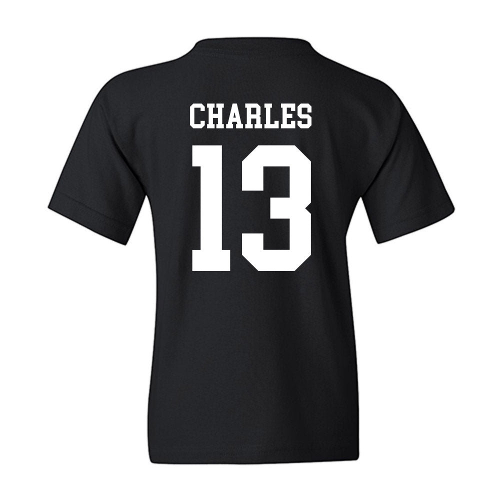 Miami - NCAA Football : Asharri Charles - Classic Shersey Youth T-Shirt-1