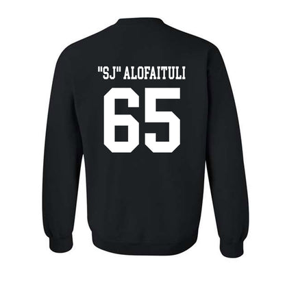 Miami - NCAA Football : Seuseu "SJ" Alofaituli - Classic Shersey Crewneck Sweatshirt-1