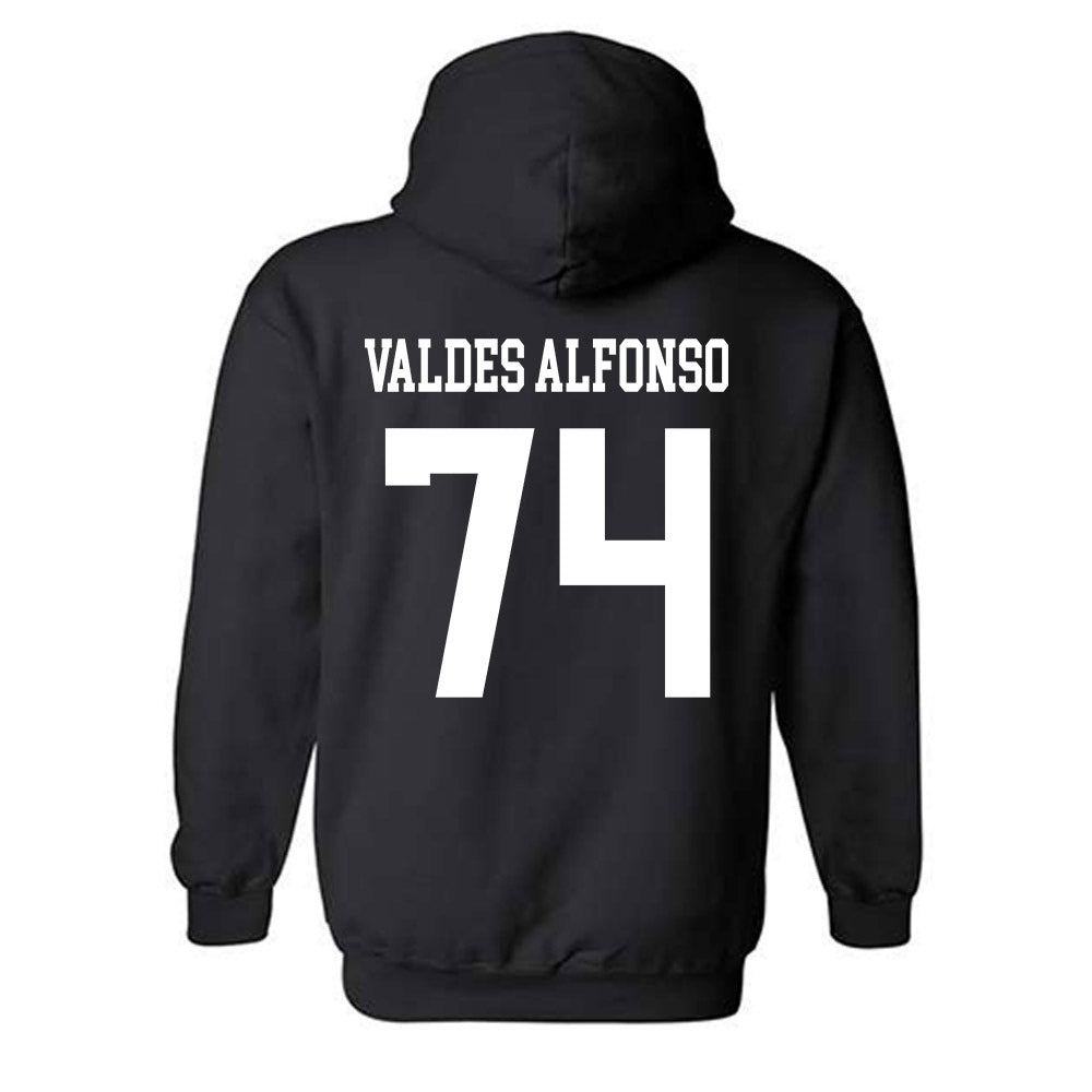 Miami - NCAA Football : Yerovi Valdes Alfonso - Classic Shersey Hooded Sweatshirt-1