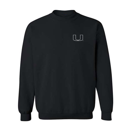 Miami - NCAA Football : Ezekiel Marcelin Jr. - Classic Shersey Crewneck Sweatshirt-0