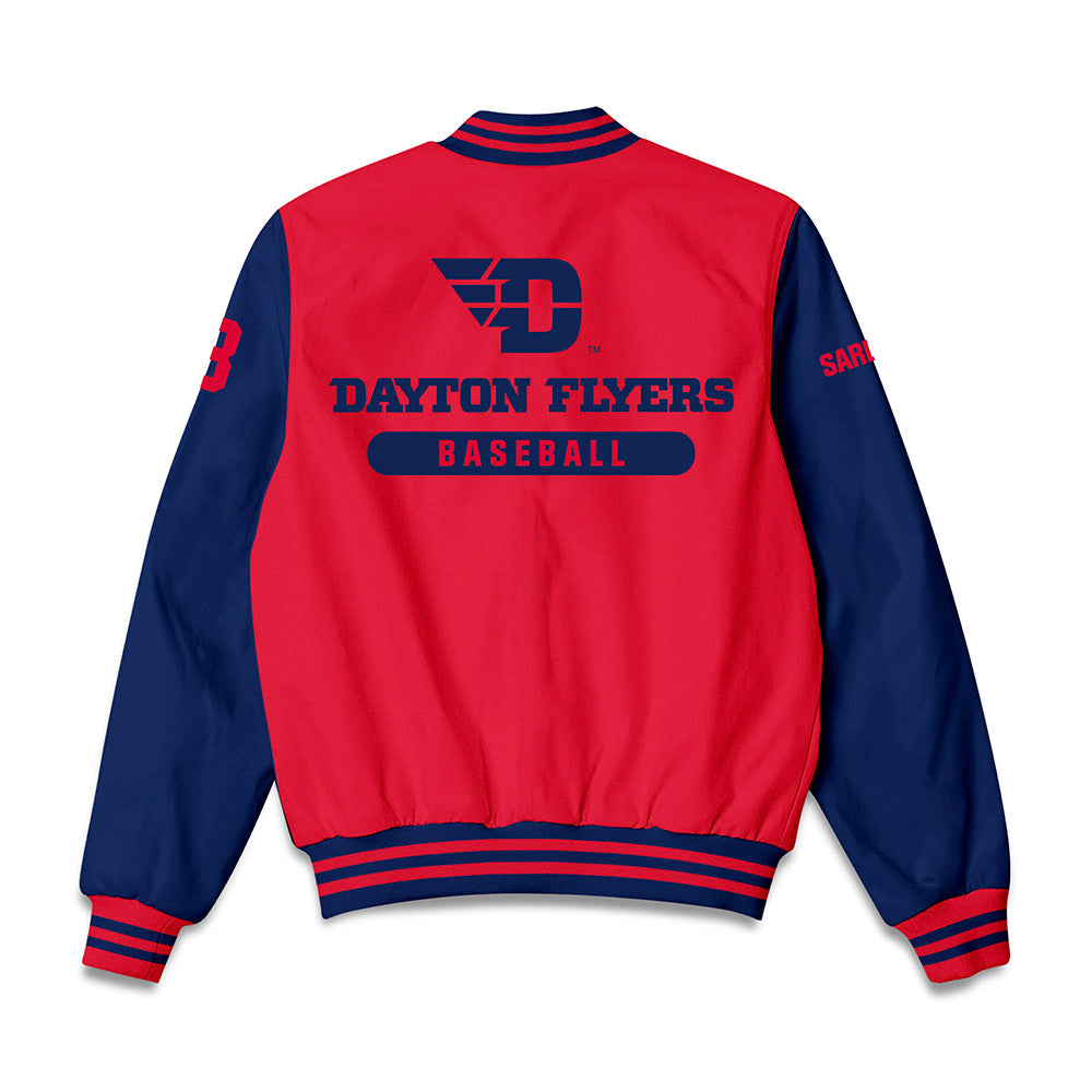 Dayton - NCAA Baseball : Alejandro Sardinas - Bomber Jacket-1