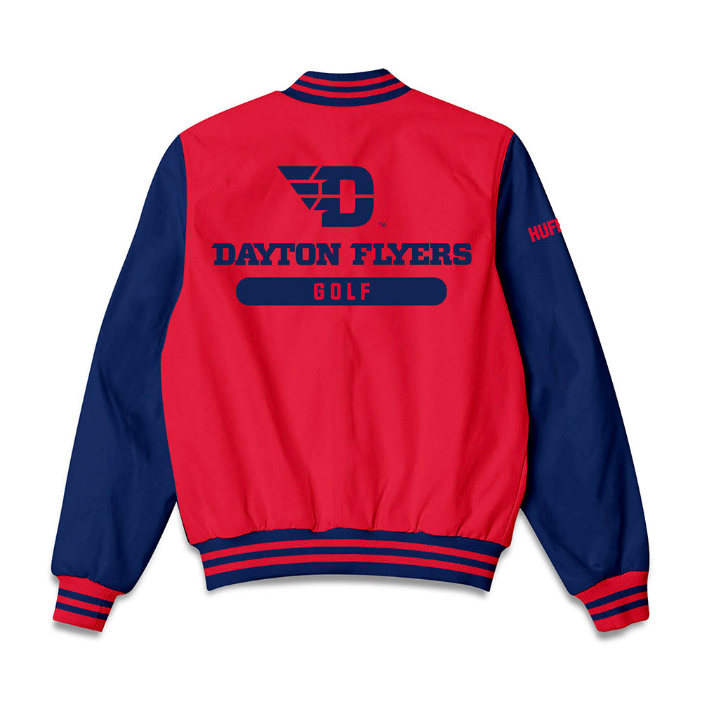 Dayton - NCAA Women's Golf : Etta Huffman - Bomber Jacket-1