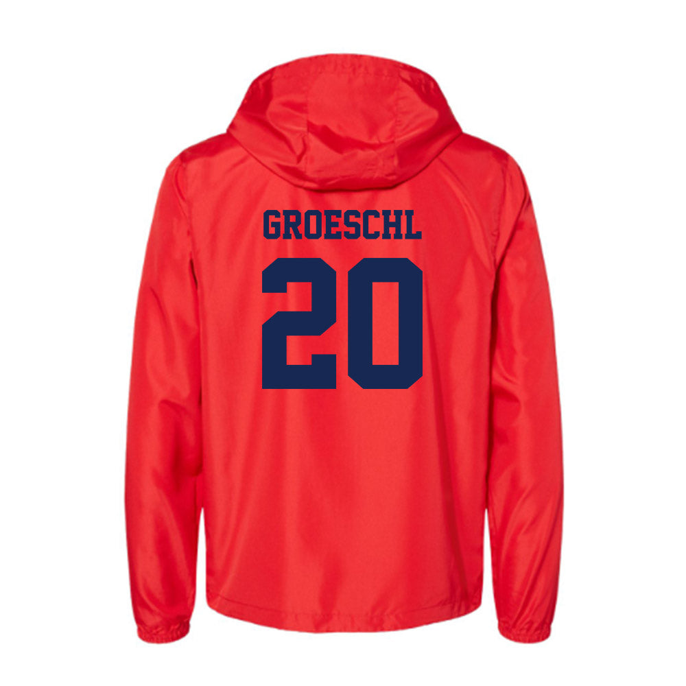 Dayton - NCAA Baseball : Ben Groeschl - Windbreaker-1