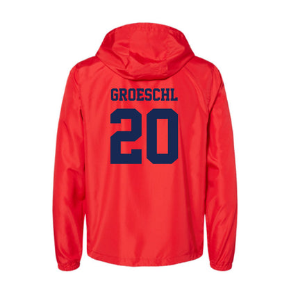 Dayton - NCAA Baseball : Ben Groeschl - Windbreaker-1