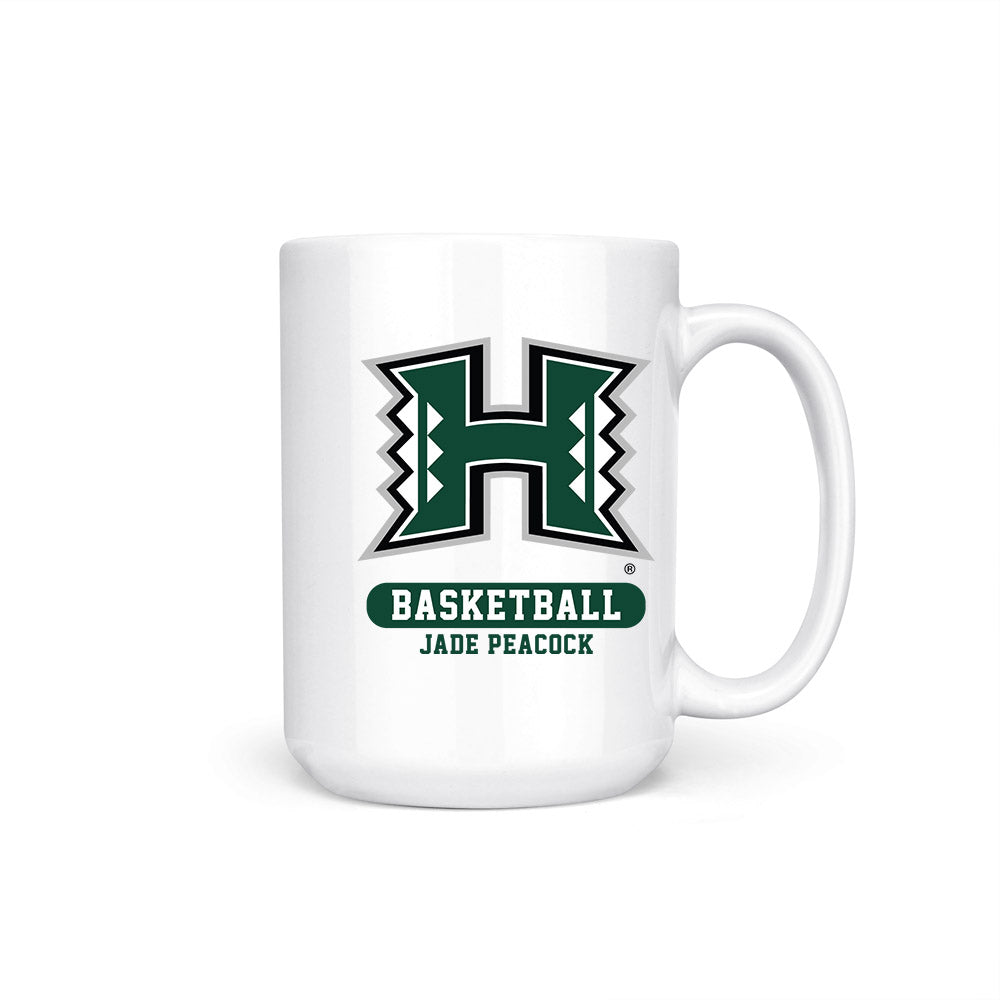 Hawaii - NCAA Women's Basketball : Jade Peacock - Coffee Mug-0