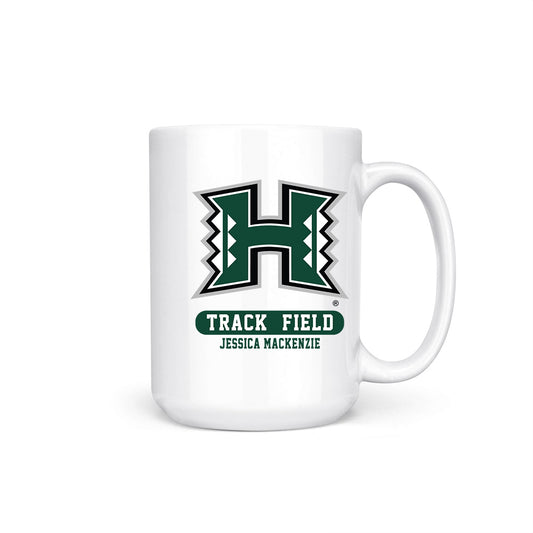 Hawaii - NCAA Women's Track & Field : Jessica Mackenzie - Coffee Mug-0