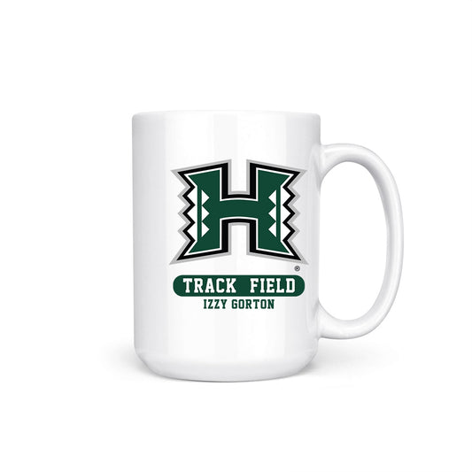 Hawaii - NCAA Women's Track & Field : Izzy Gorton - Coffee Mug-0