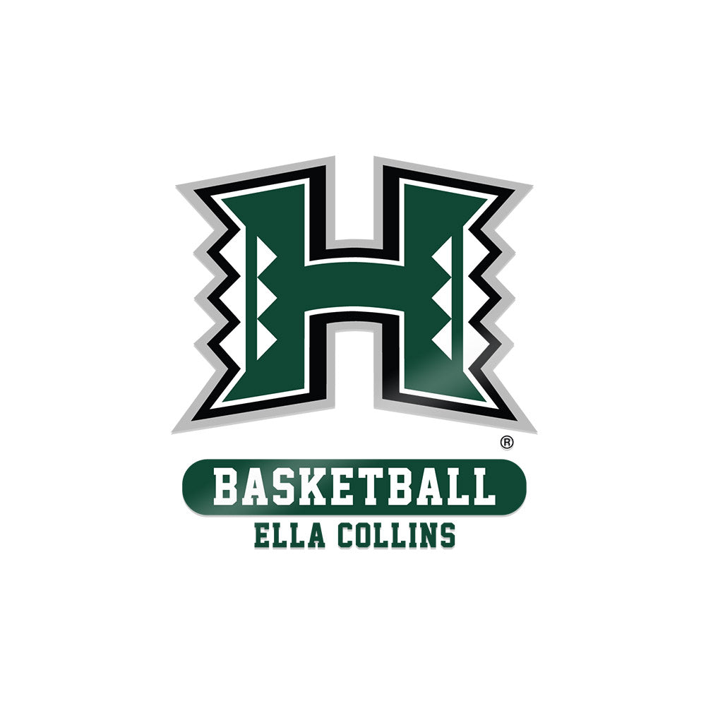 Hawaii - NCAA Women's Basketball : Ella Collins - Sticker-0