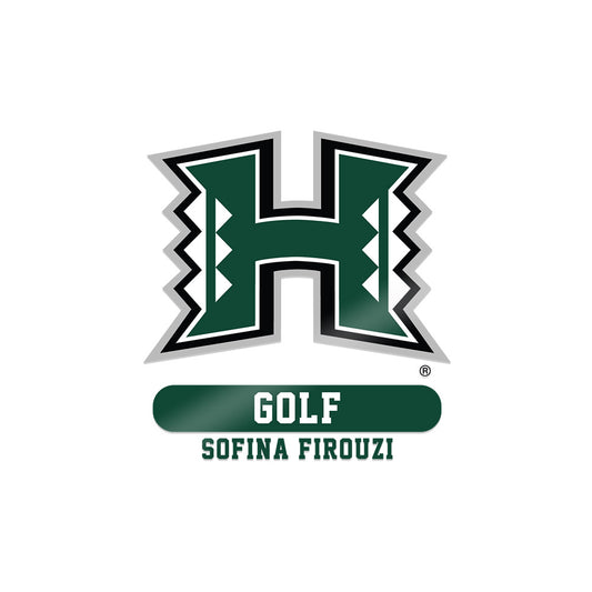 Hawaii - NCAA Women's Golf : Sofina Firouzi - Sticker-0