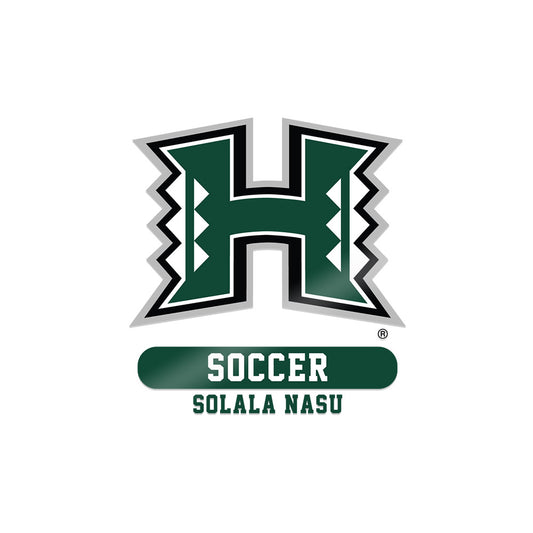 Hawaii - NCAA Women's Soccer : Solala Nasu - Sticker-0