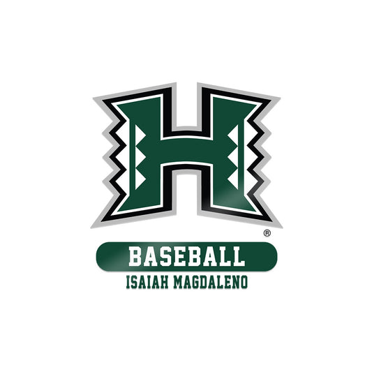 Hawaii - NCAA Baseball : Isaiah Magdaleno - Sticker-0