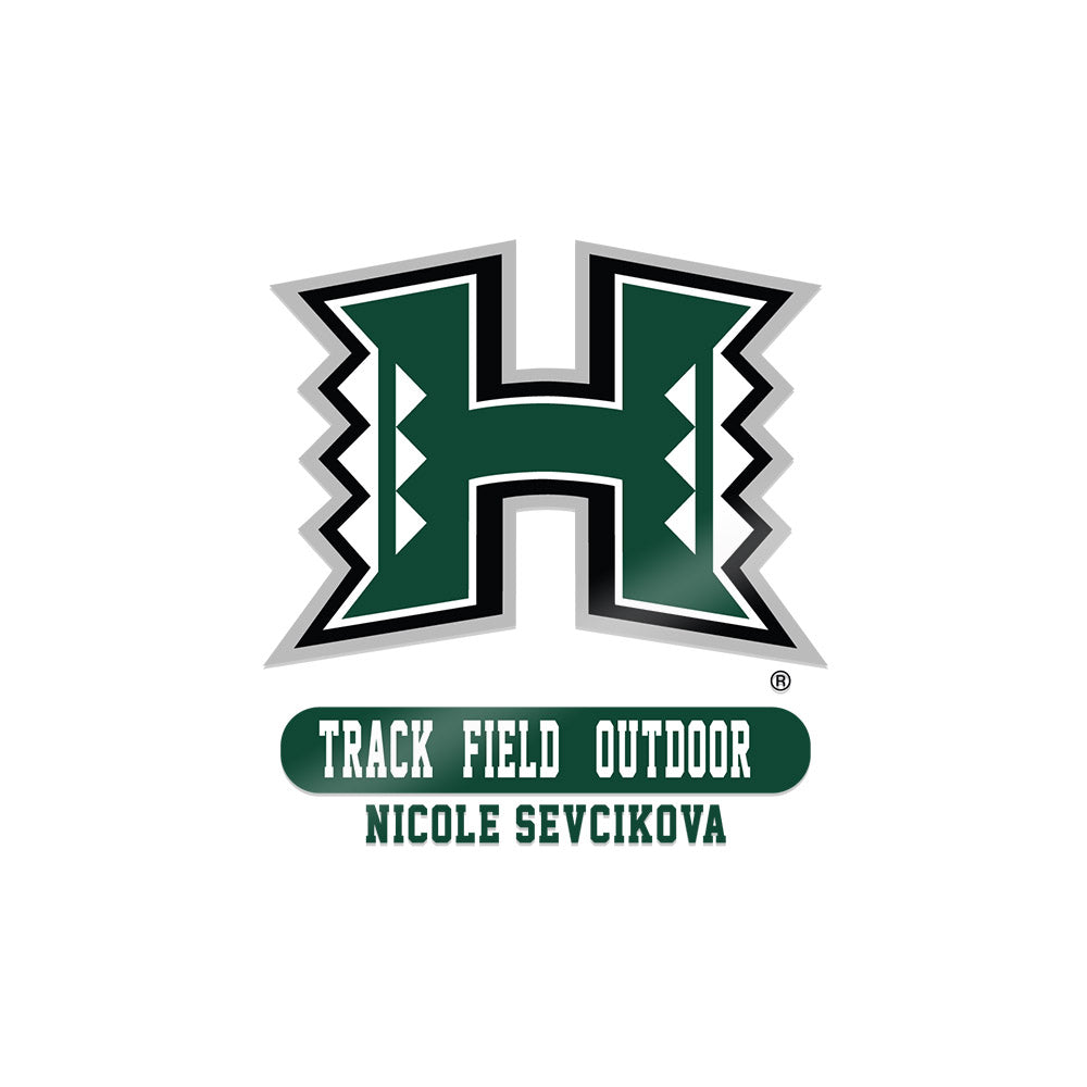 Hawaii - NCAA Women's Track & Field : Nicole Sevcikova - Sticker-0
