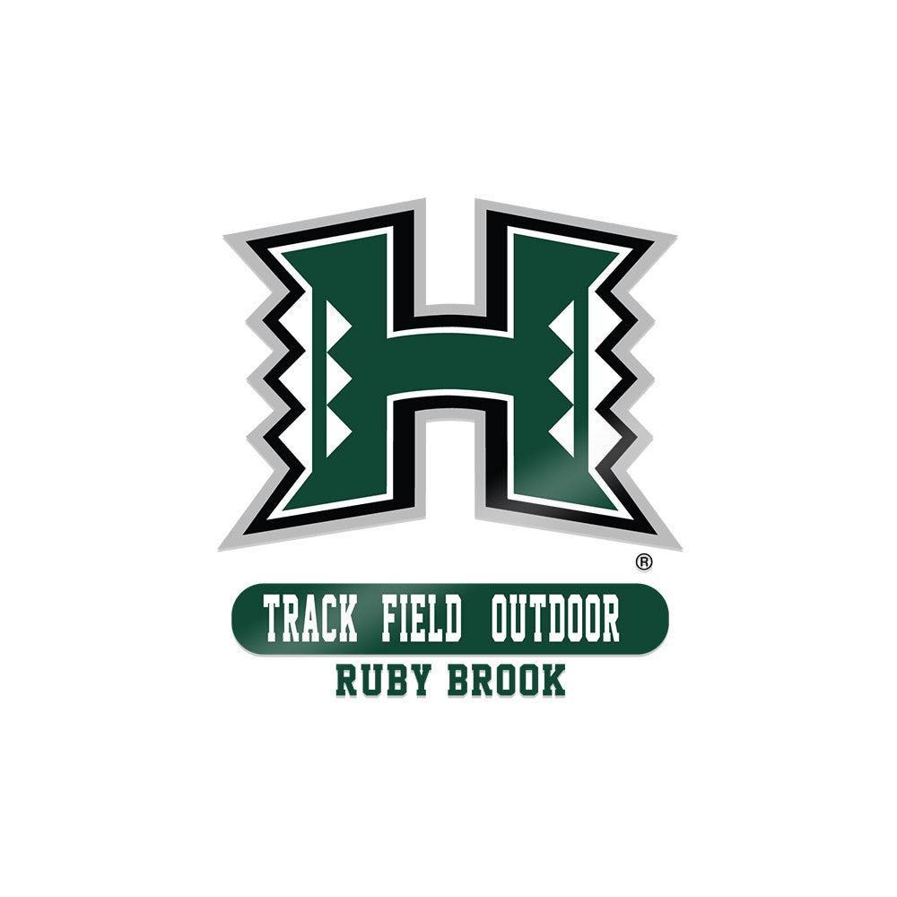 Hawaii - NCAA Women's Track & Field : Ruby Brook - Sticker-0