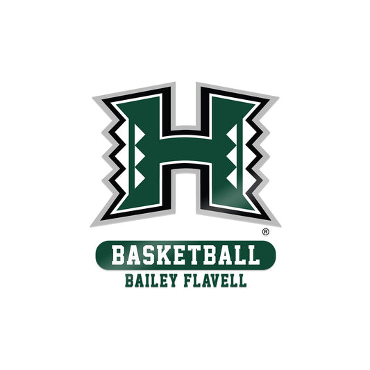 Hawaii - NCAA Women's Basketball : Bailey Flavell - Sticker-0