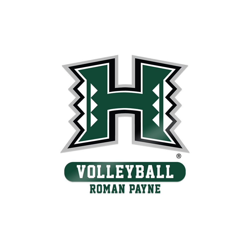 Hawaii - NCAA Men's Volleyball : Roman Payne - Sticker-0