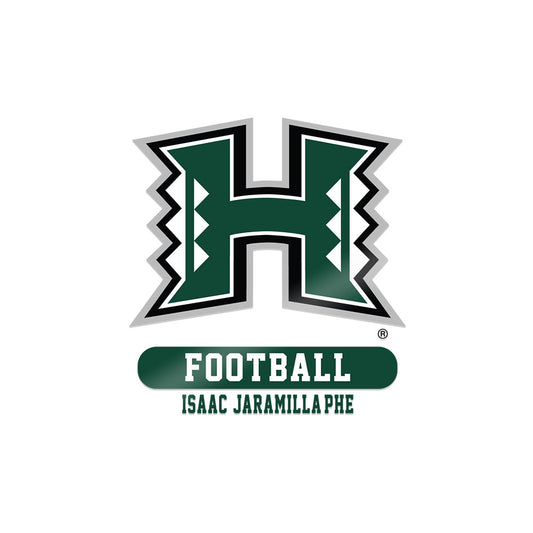 Hawaii - NCAA Football : Isaac Jaramilla-Phe - Sticker-0
