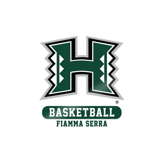 Hawaii - NCAA Women's Basketball : Fiamma Serra - Sticker-0