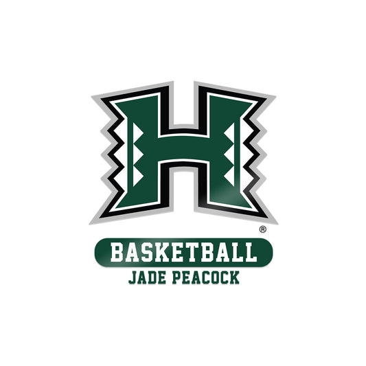 Hawaii - NCAA Women's Basketball : Jade Peacock - Sticker-0