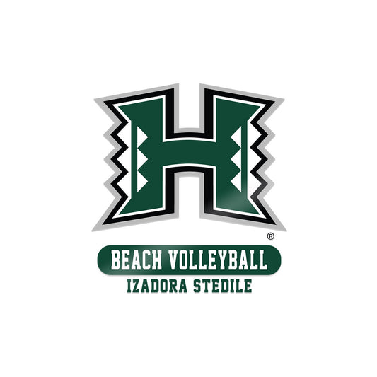 Hawaii - NCAA Beach Volleyball : Izadora Stedile - Sticker-0