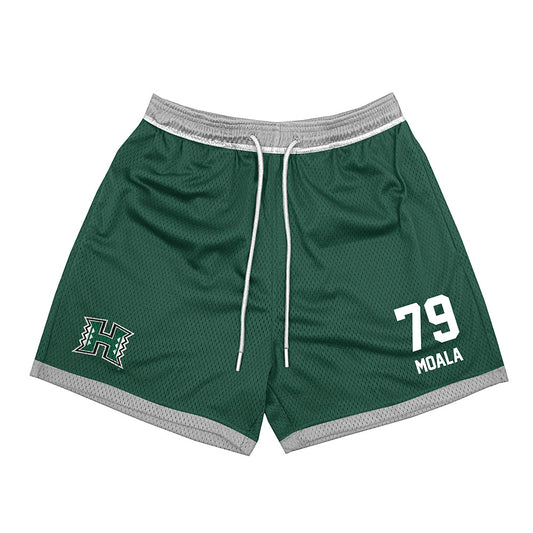 Hawaii - NCAA Football : Lipe Moala - Shorts-0