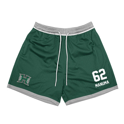 Hawaii - NCAA Football : Lautaimi Manuma - Shorts-0