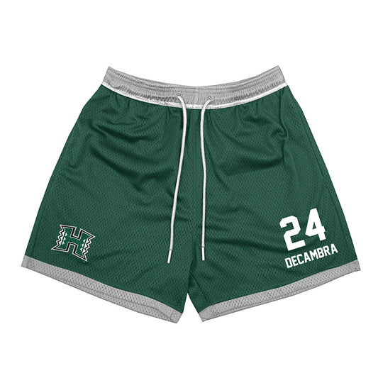 Hawaii - NCAA Football : Kodi DeCambra - Shorts-0