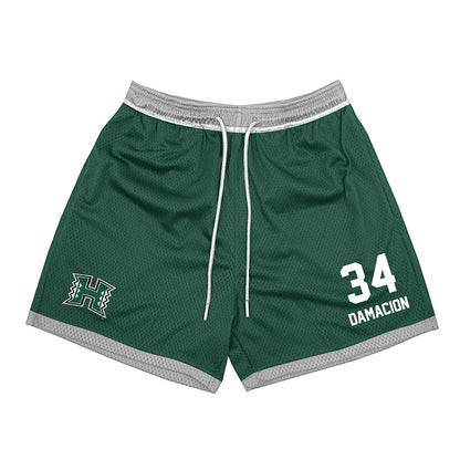 Hawaii - NCAA Women's Soccer : Nalani Damacion - Shorts-0