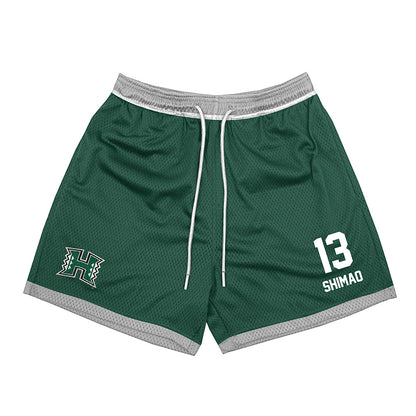 Hawaii - NCAA Baseball : Tate Shimao - Shorts-0
