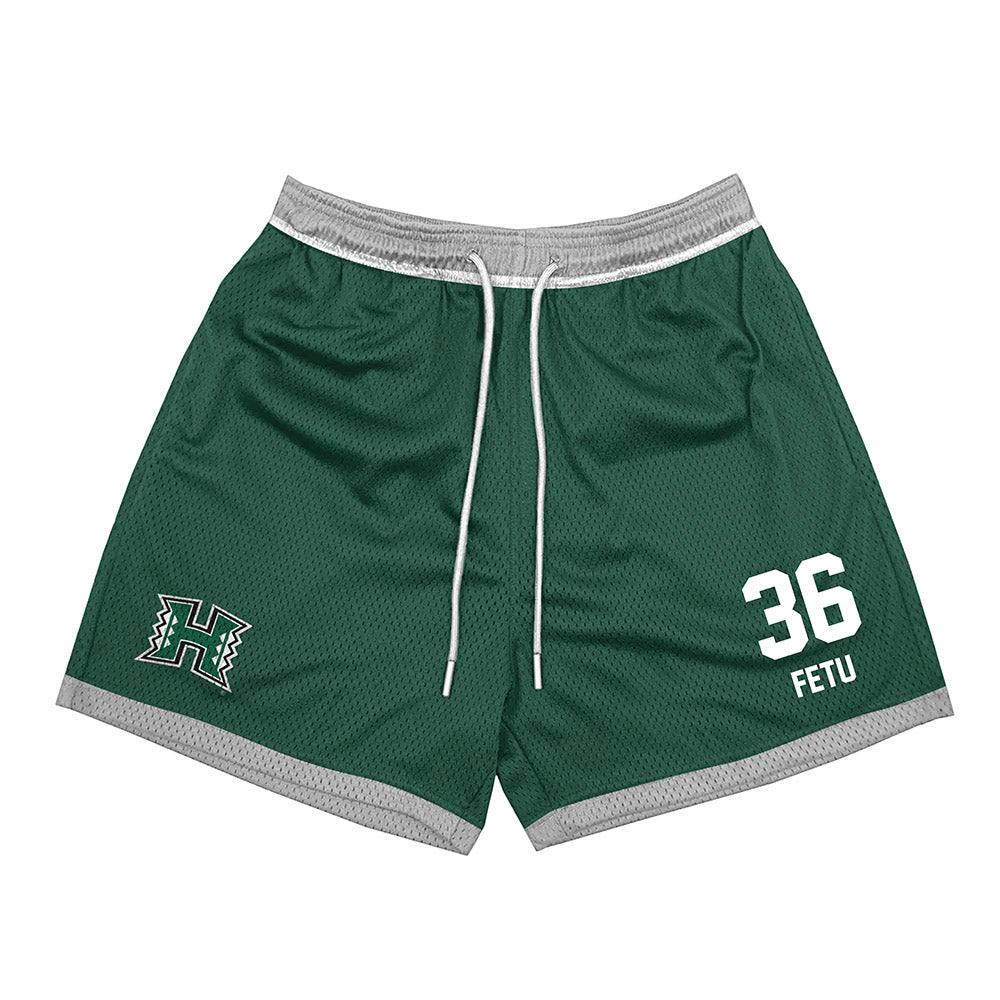 Hawaii - NCAA Football : Jordan Fetu - Shorts-0