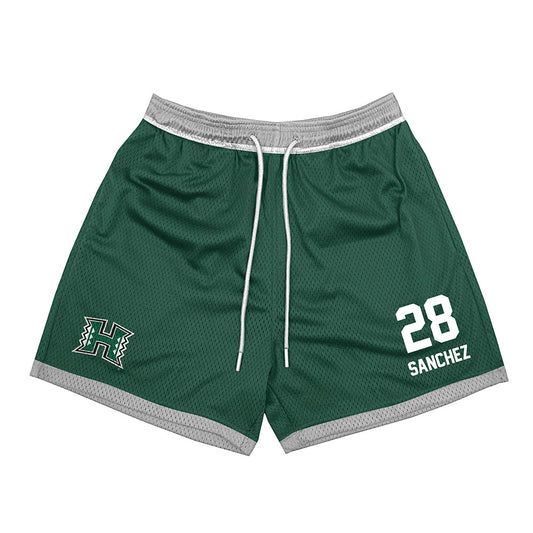 Hawaii - NCAA Baseball : Kamaehu Sanchez - Shorts-0
