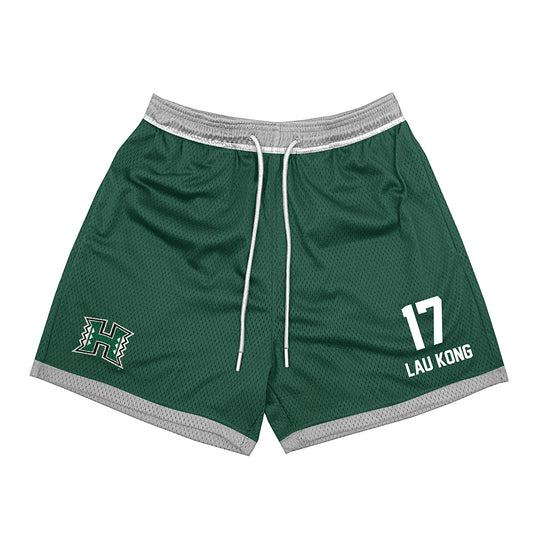 Hawaii - NCAA Baseball : Mana Lau Kong - Shorts-0