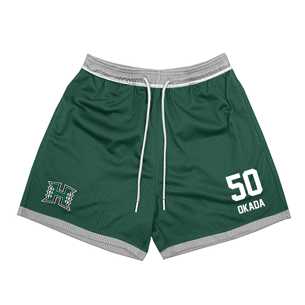 Hawaii - NCAA Baseball : Caleb Okada - Shorts-0